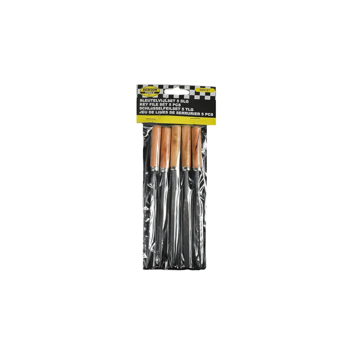 Benson Tools Sleutelvijlset 5 dlg