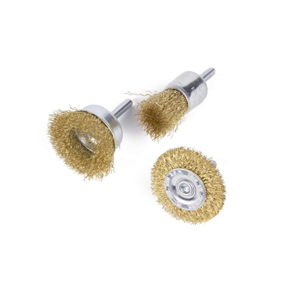 Benson Tools Staalborstel voor boormachine rond 3-delig