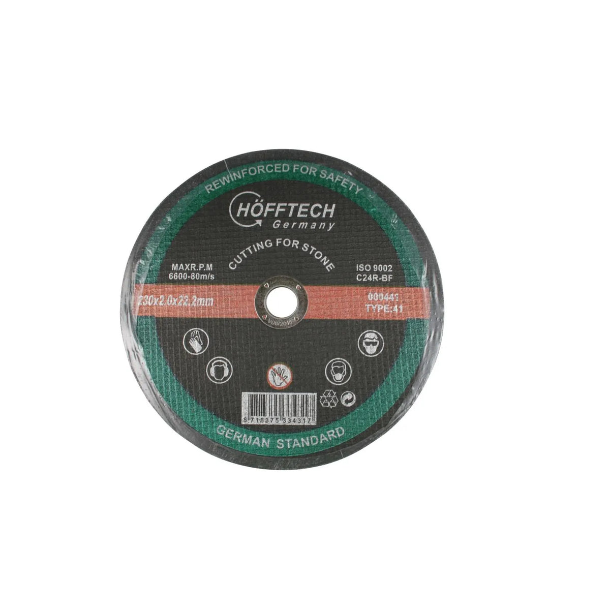 Benson Tools Doorslijpschijf steen ø230 x 2.0 x 22.2 mm