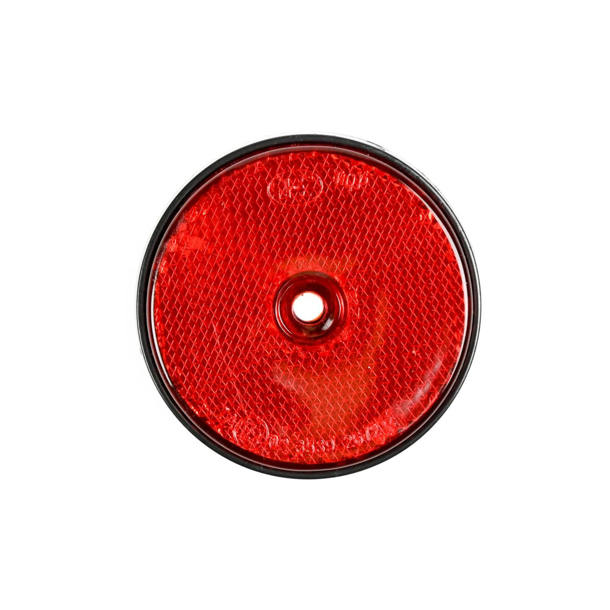 Benson Automotive Reflector rond rood + gat 60 mm E4