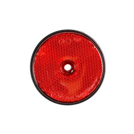Benson Automotive Reflector rond rood + gat 60 mm E4