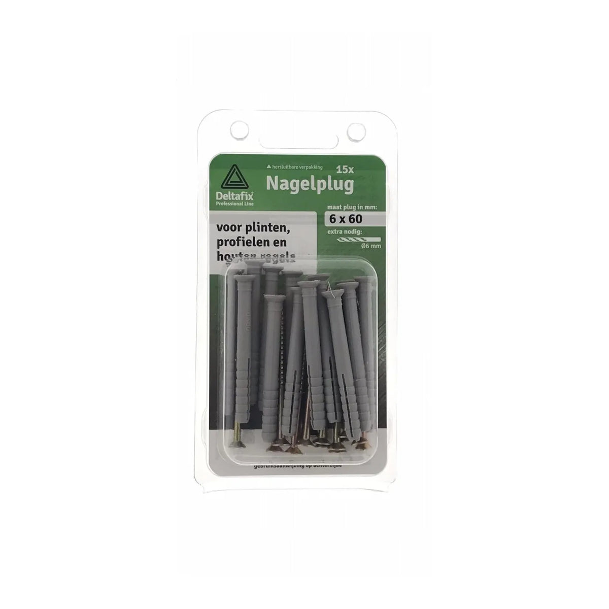 Deltafix Slagplug 6 x 60 mm