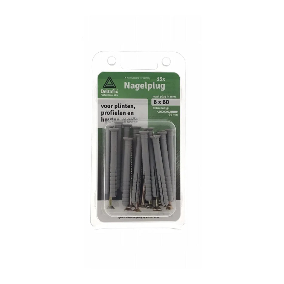 Deltafix Slagplug 6 x 60 mm