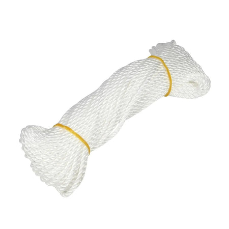 Benson Tools Touw 4 mm x 25 mtr streng wit