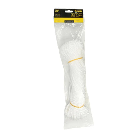 Benson Tools Touw 4 mm x 25 mtr streng wit