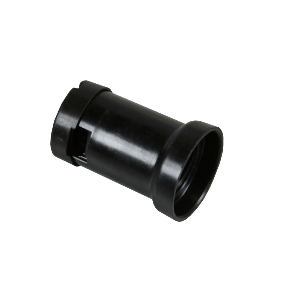 Prikfitting E27 zwart