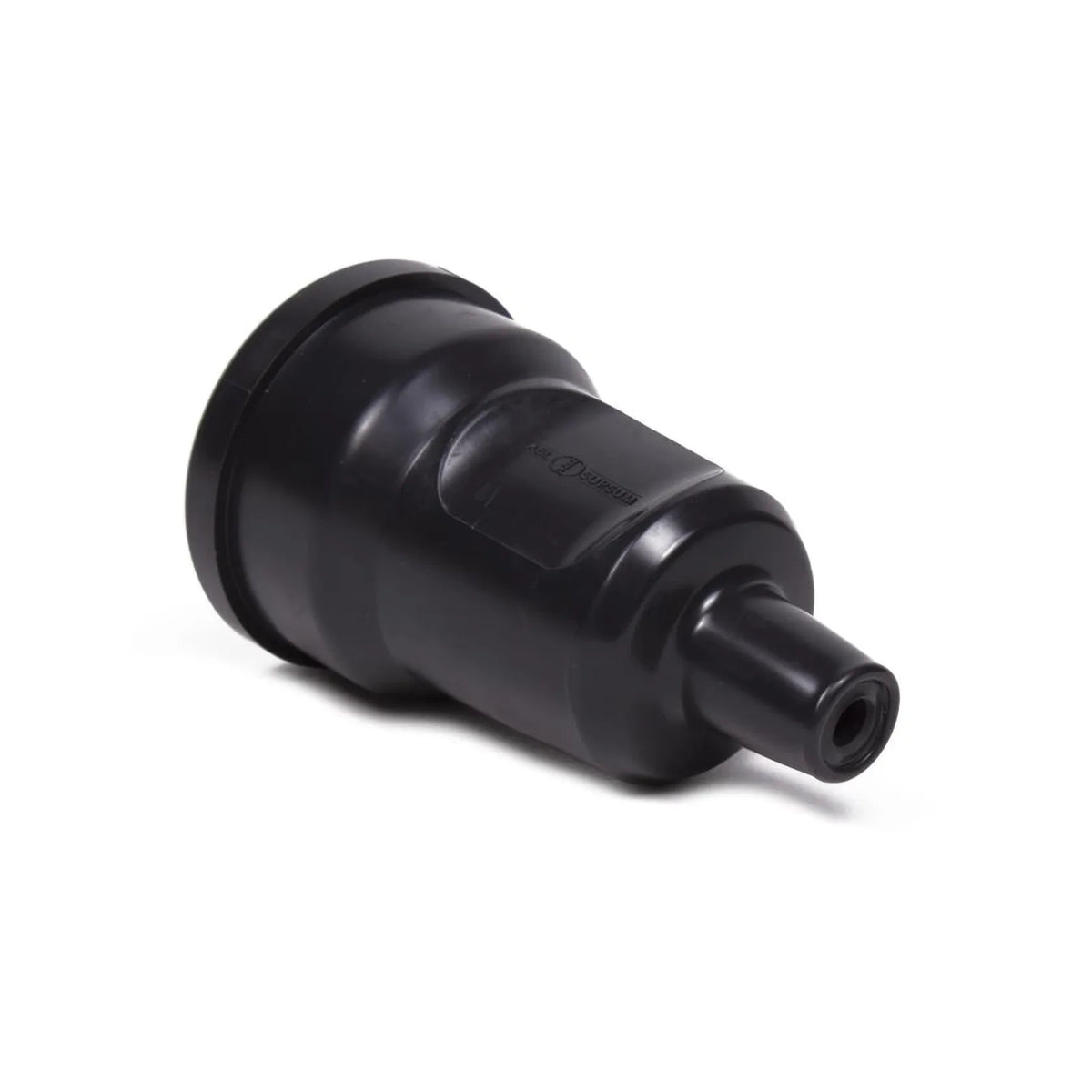 Stekker PVC contra + RA zwart