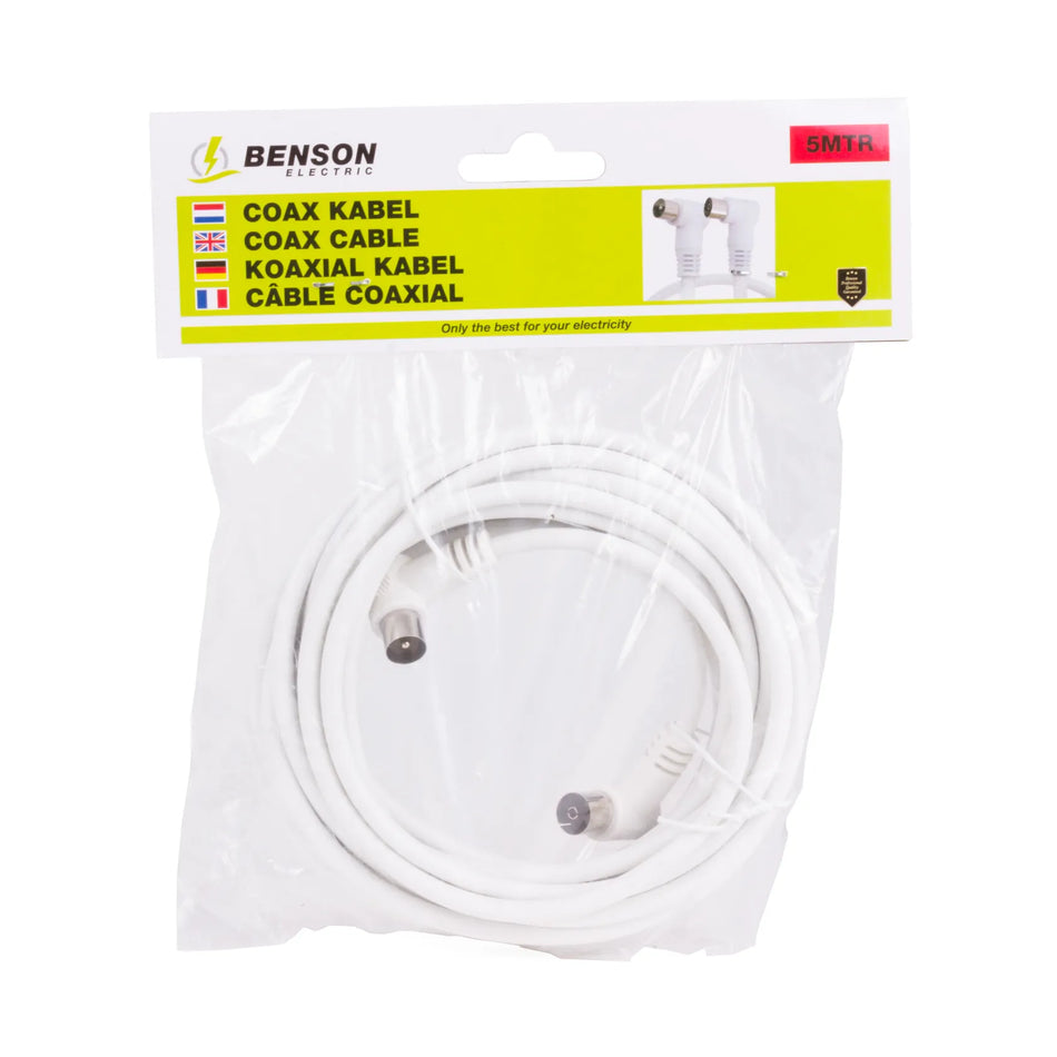 Benson Electric Coax kabel 5.0 m
