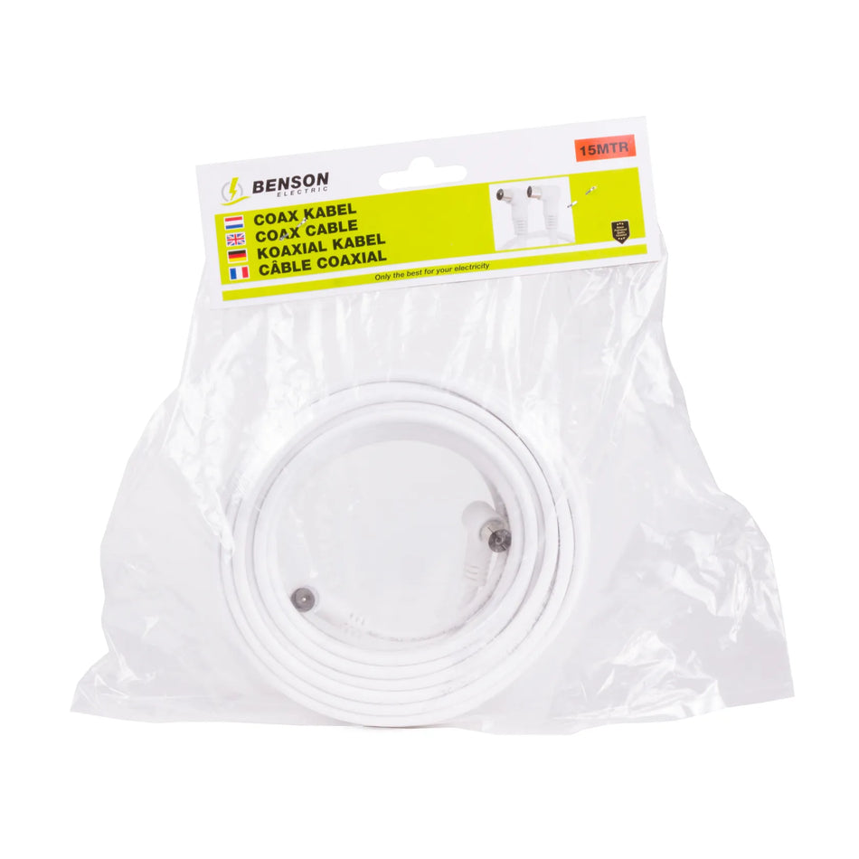 Benson Electric Coax kabel 15 m