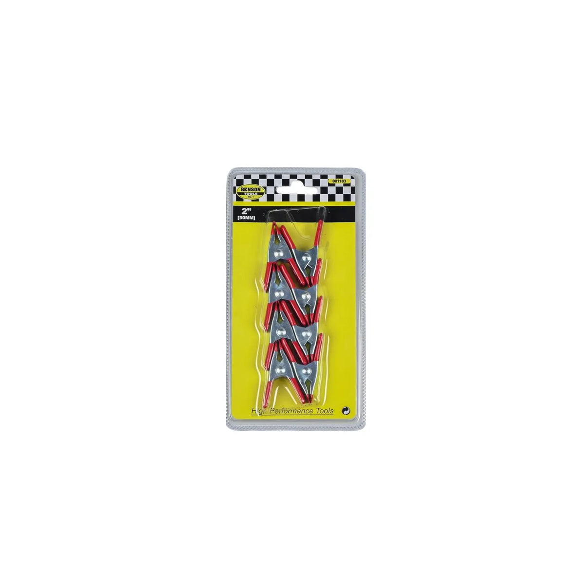 Benson Tools Zeilklem 20 mm 50 mm 8-delig mini metaal