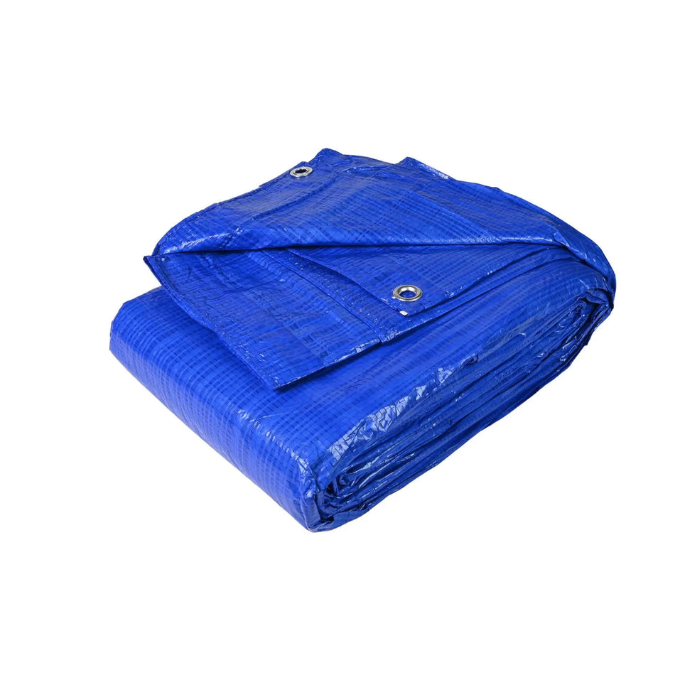 Benson Tools Dekzeil 5 x 8 m blauw