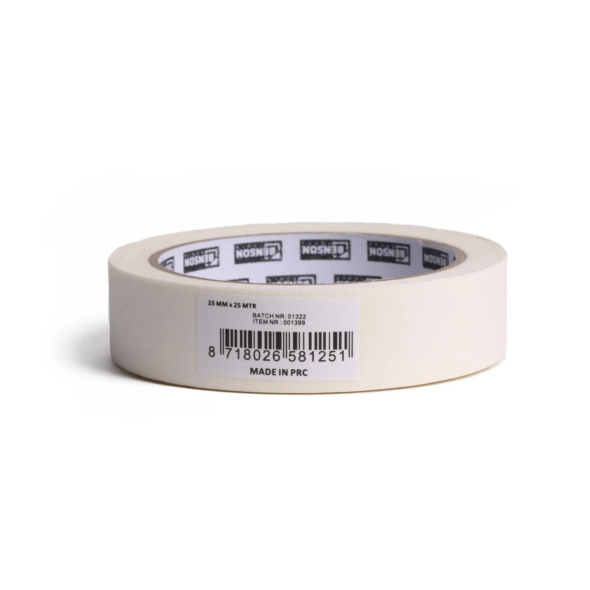 Benson Tools Afplaktape 25 mm x 25 m