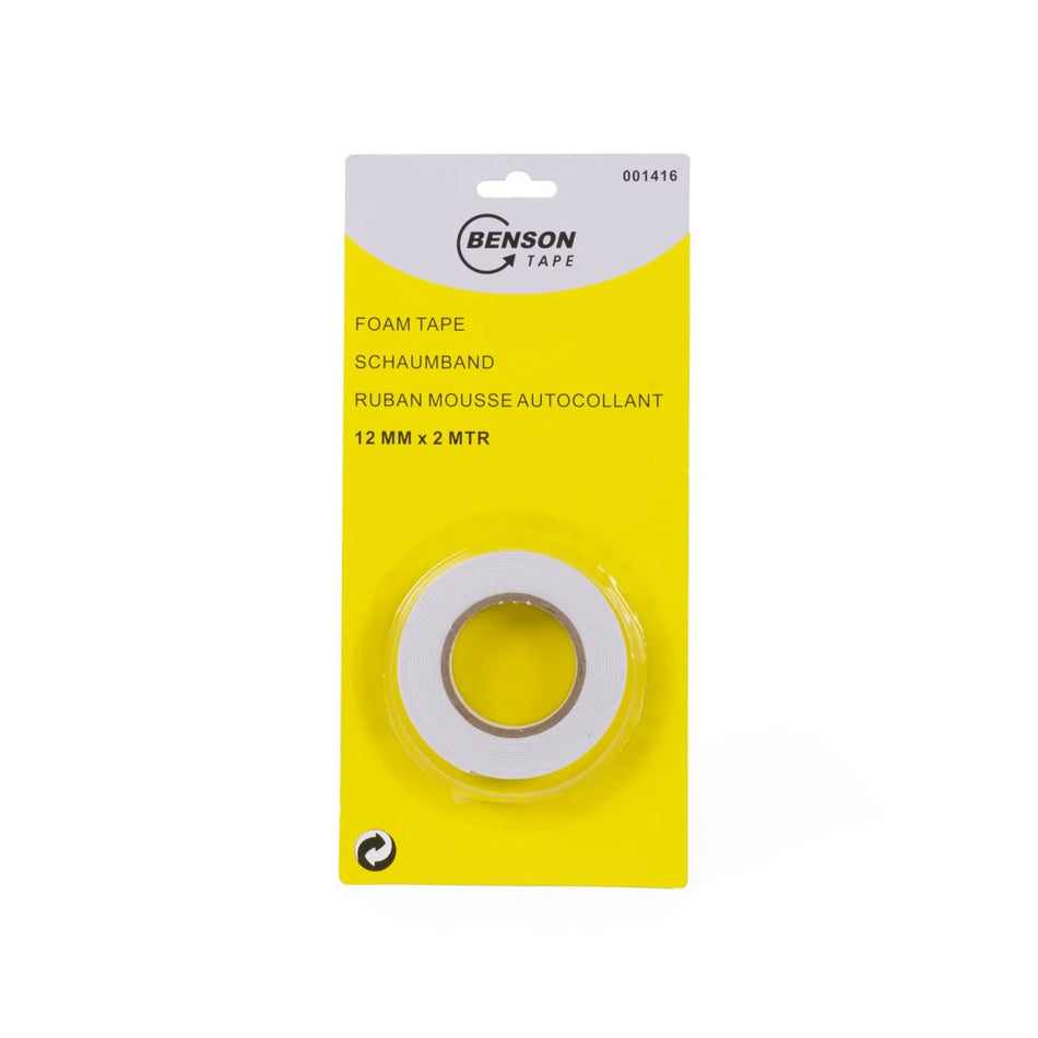 Benson Tools Foamtape smal 12 mm x 2 mtr