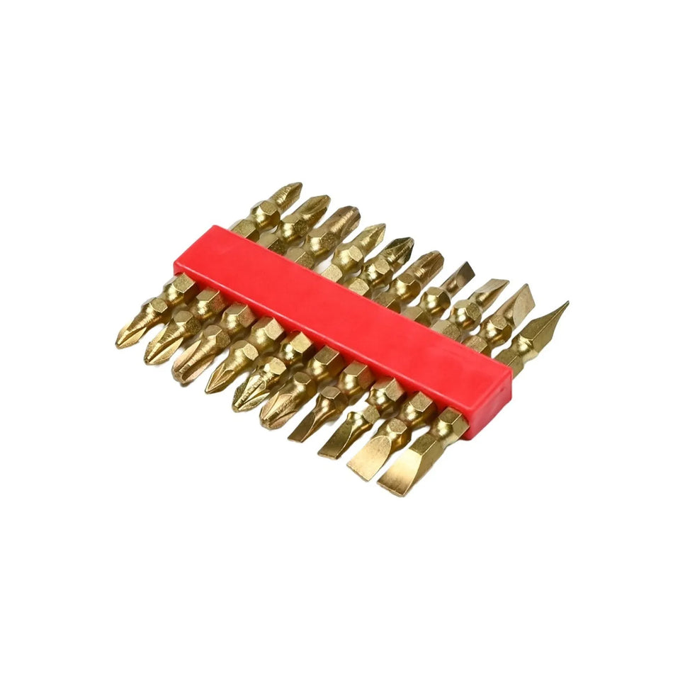Benson Tools Bitset 10 dlg dubbel goud
