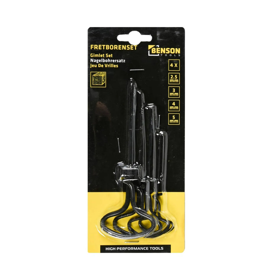 Benson Tools Fretborenset 4 dlg