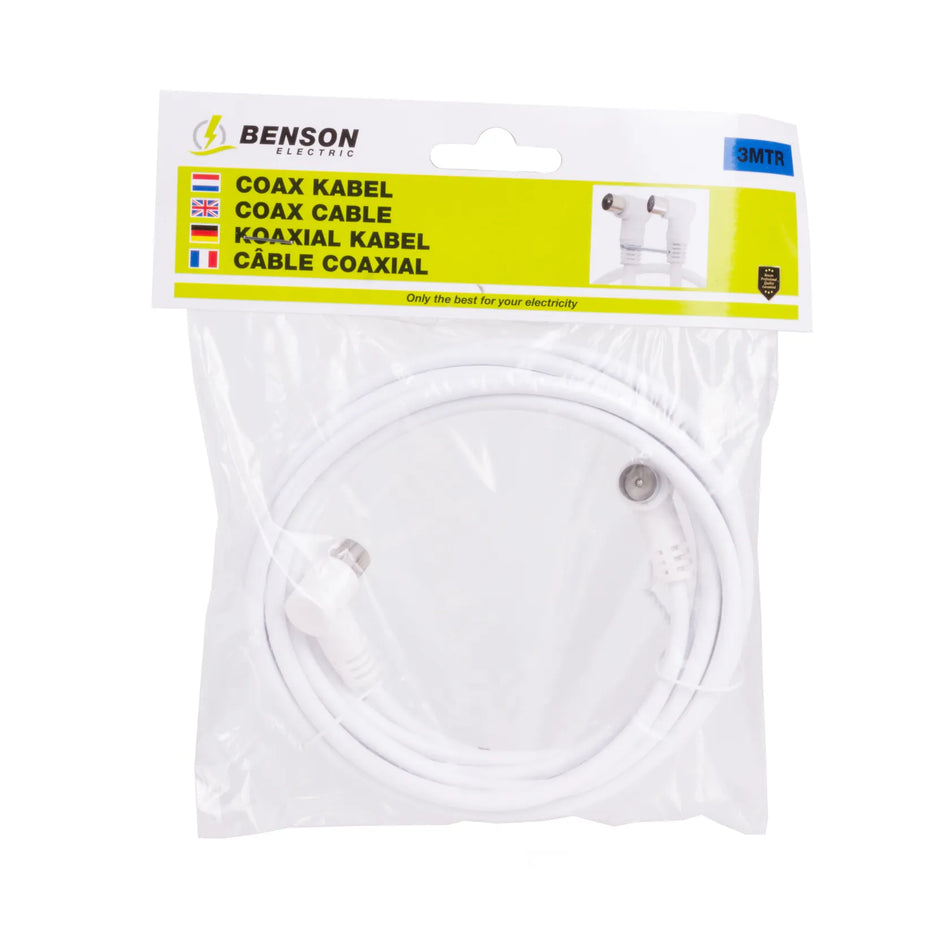 Benson Electric Coax kabel 3.0 m