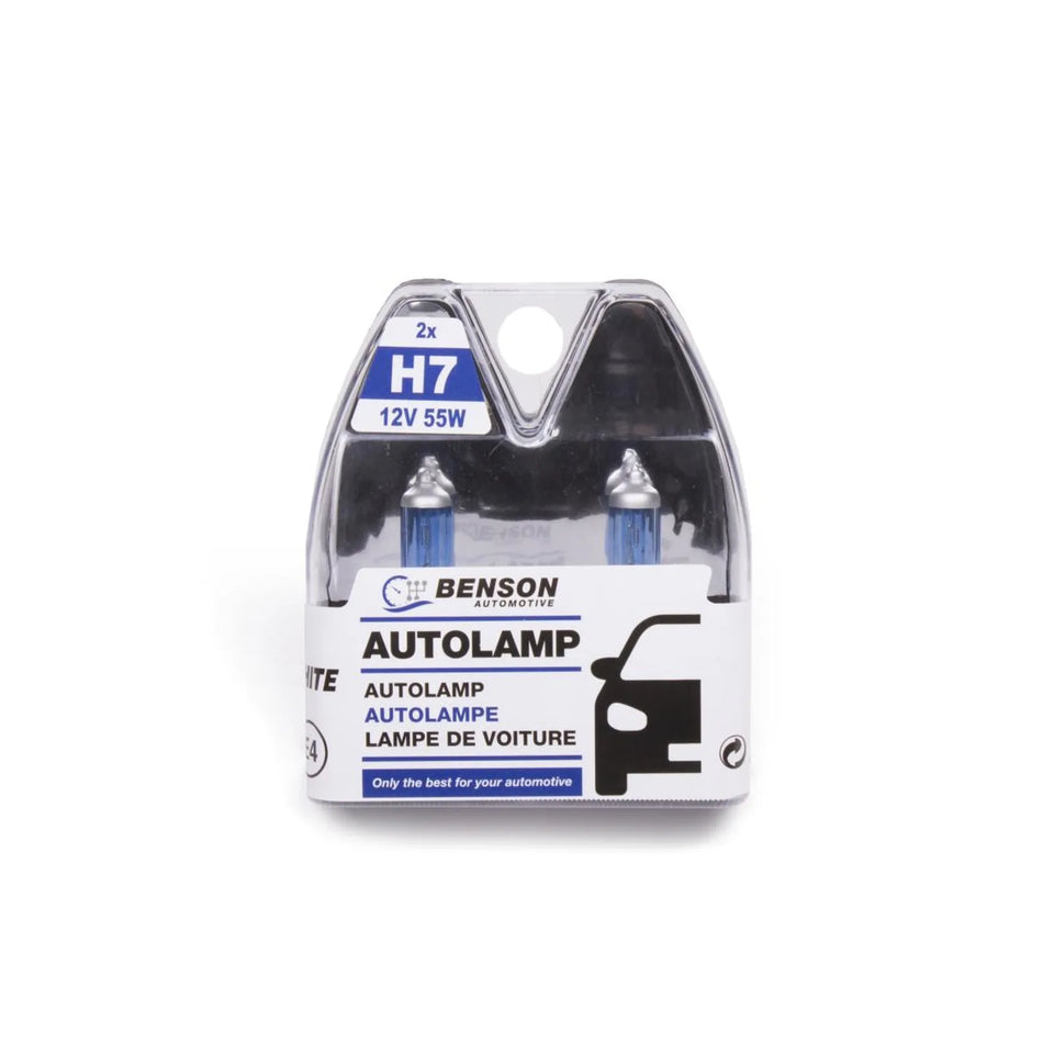 Benson Automotive Autolamp h7 12 V 55 W xenon super white 2-delig E4