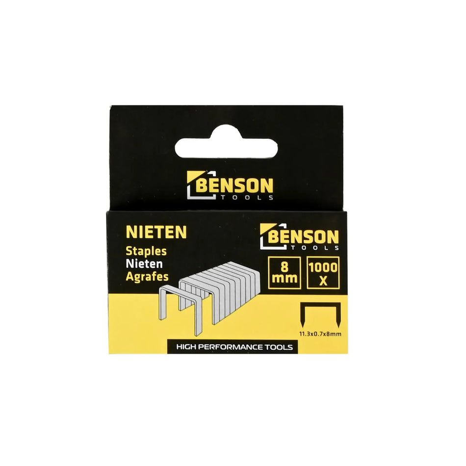 Benson Tools Nieten 8 mm x 0,7 mm 1000 dlg