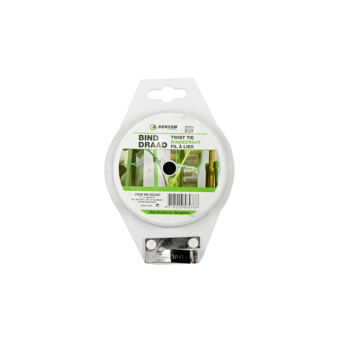 Benson Garden Binddraad 100 mtr groen