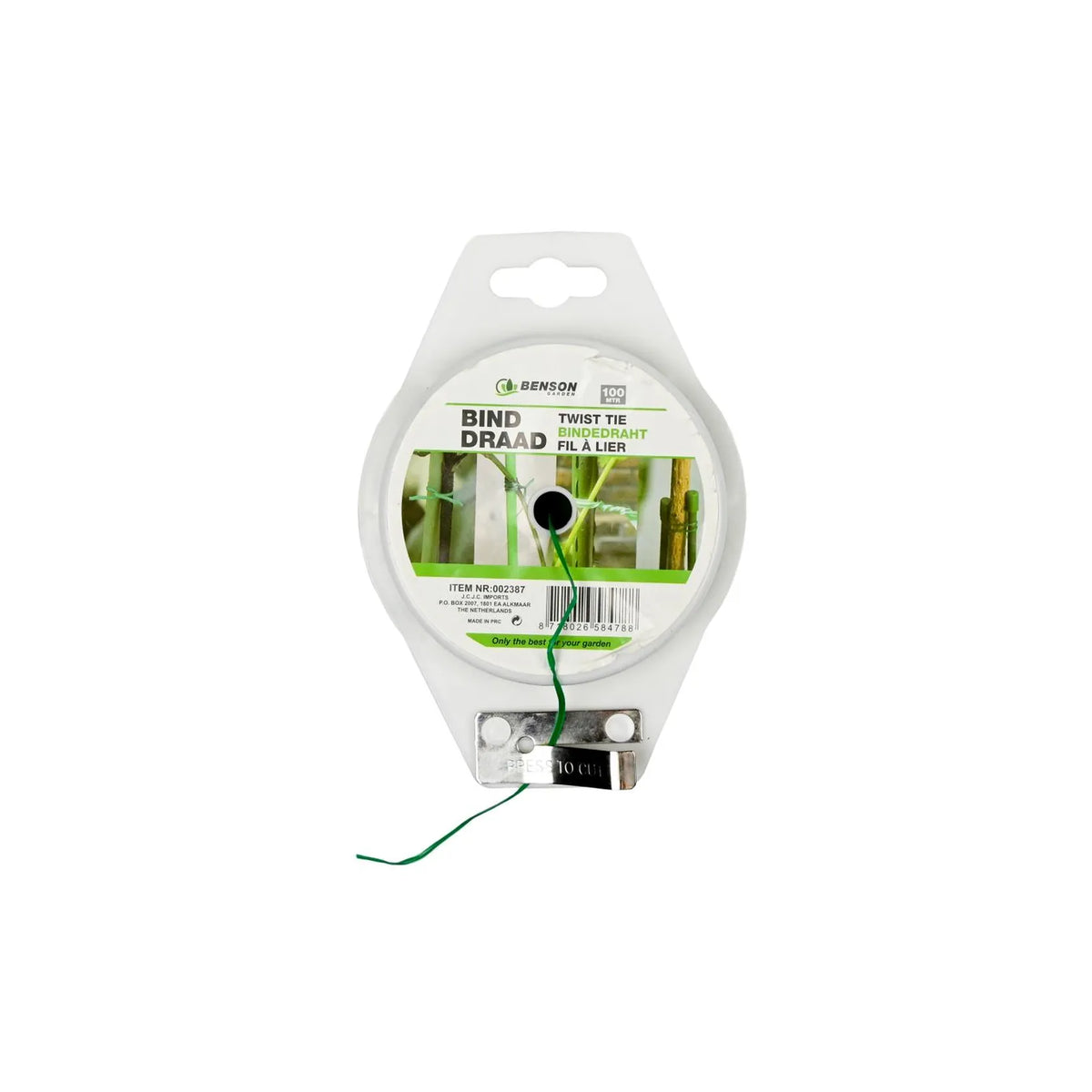 Benson Garden Binddraad 100 mtr groen