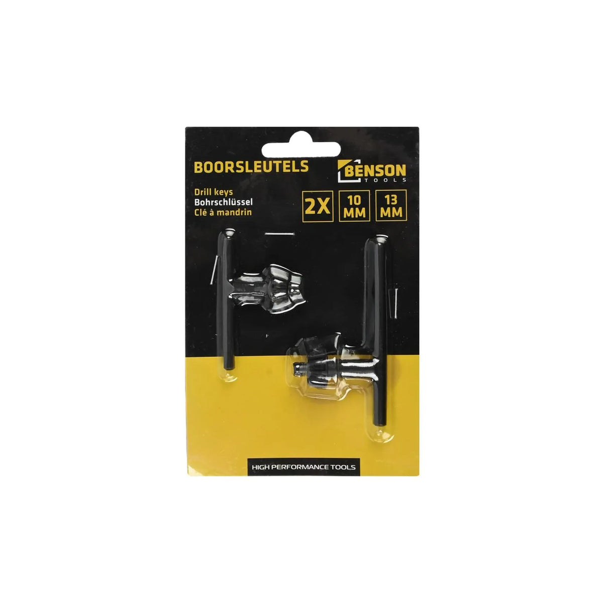 Benson Tools Boorsleutels 2 dlg 10 + 13 mm
