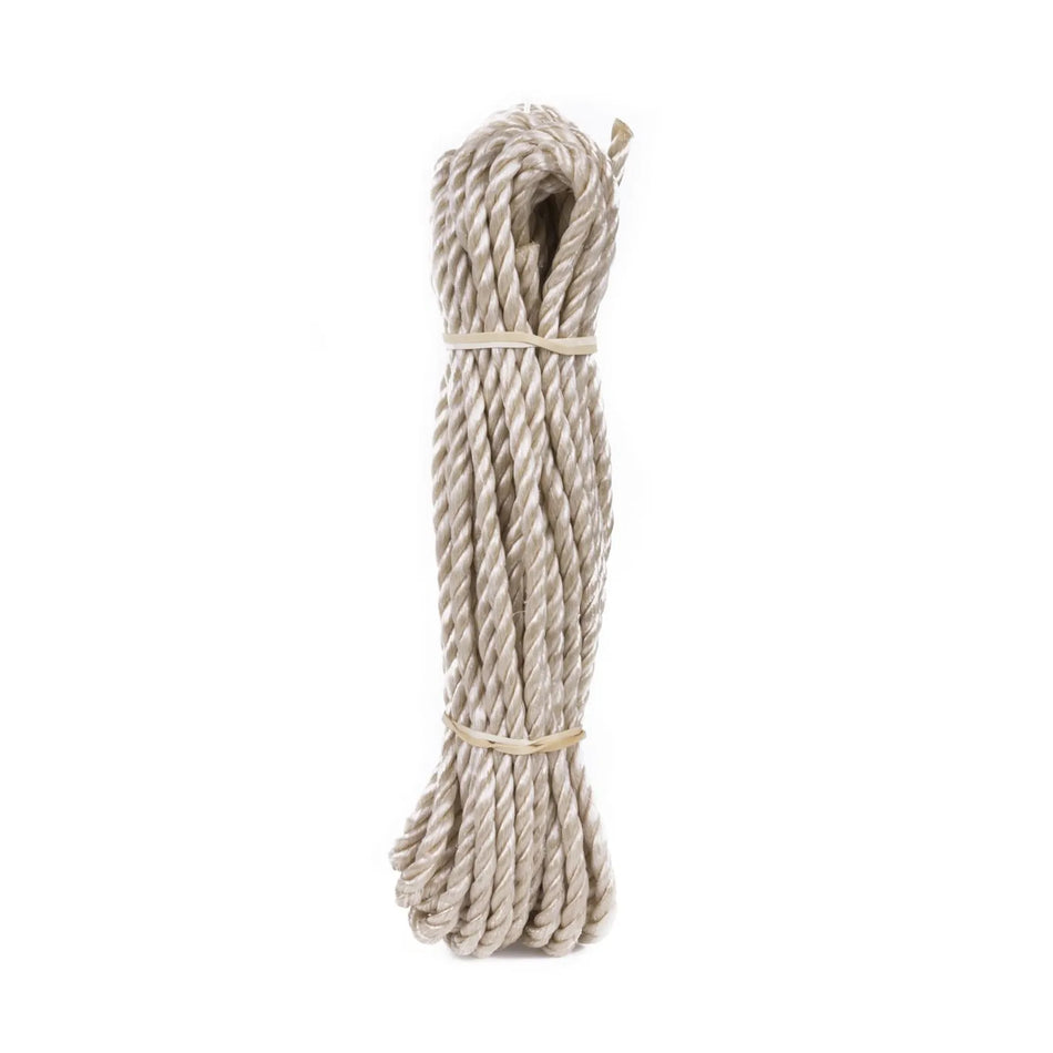 Benson Tools Touw 6 mm x 10 mtr streng beige