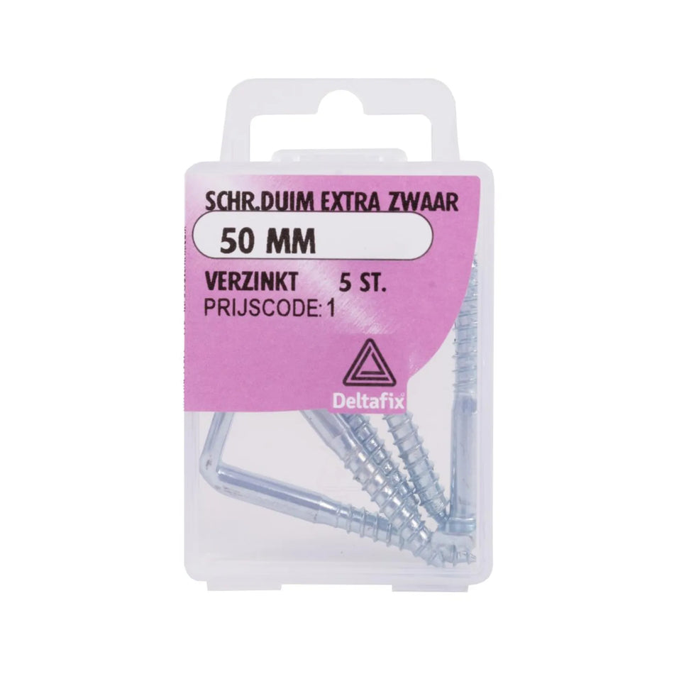 Deltafix Schroefduim extra zwaar 50 mm