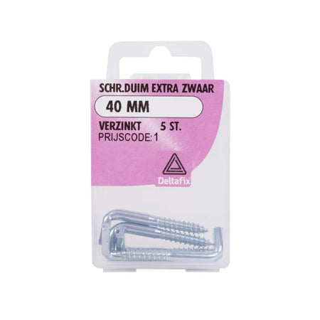 Deltafix Schroefduim extra zwaar 40 mm