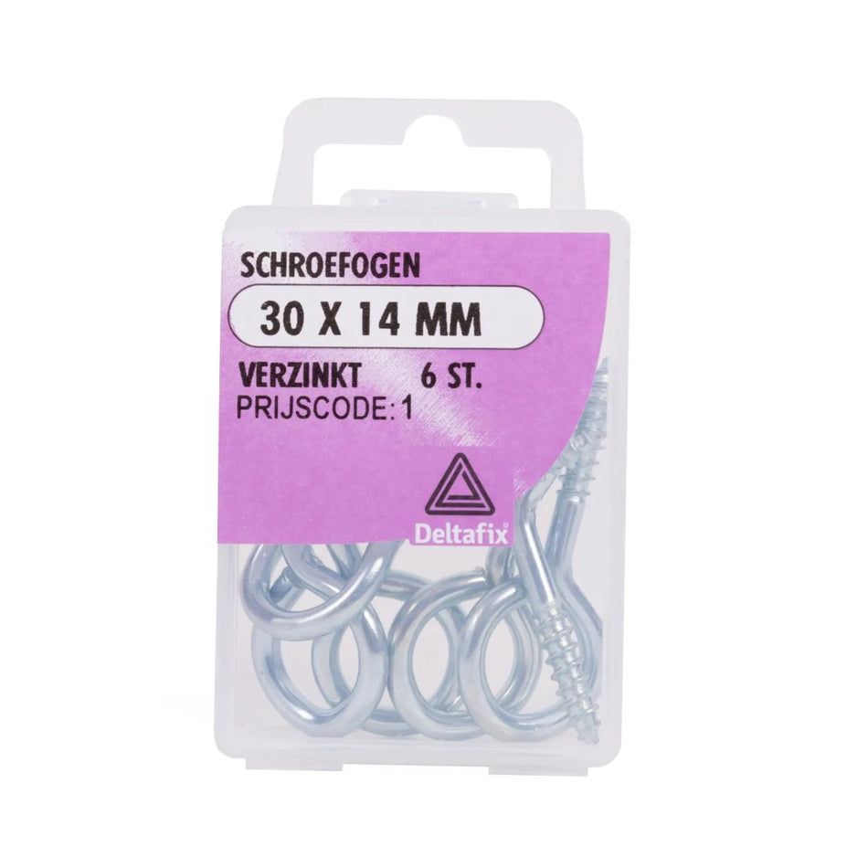 Deltafix Schroefoog 30 x 14 mm