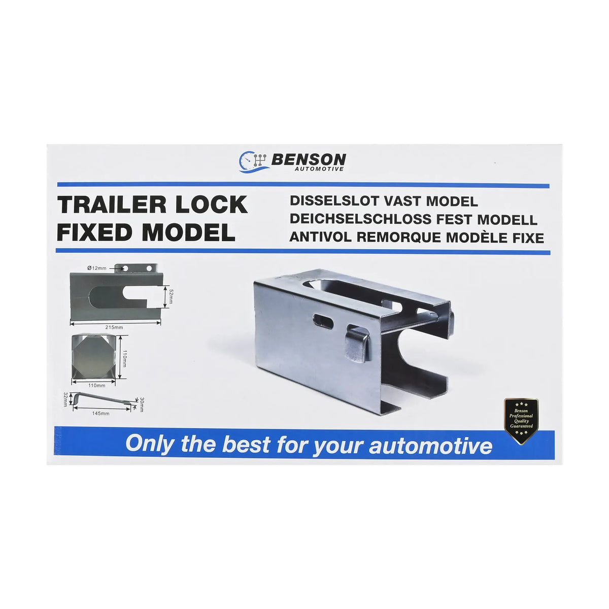 Benson Automotive Disselslot koker model