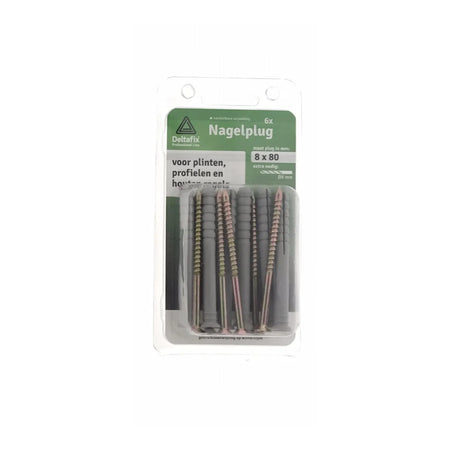 Deltafix Slagplug 8 x 80 mm