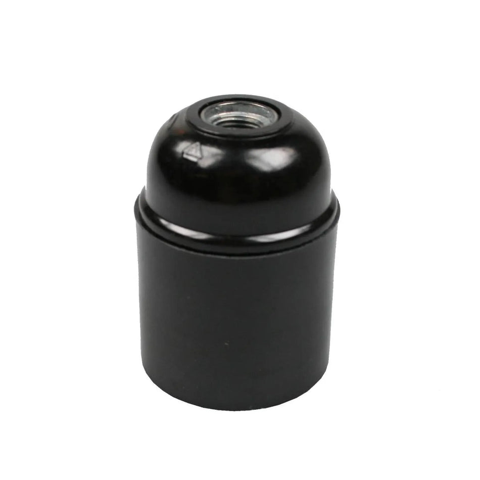 Benson Electric Fitting E27 zwart bakeliet