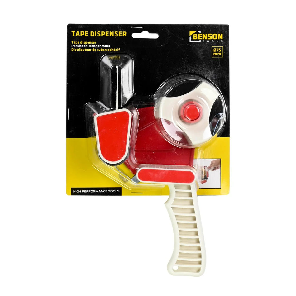 Benson Tools Tape dispenser inclusief 6 rollen tape van 50 mtr