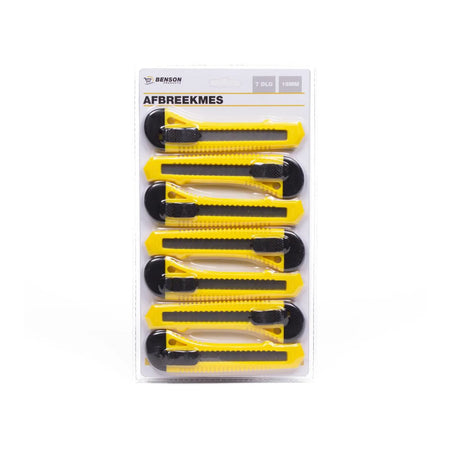 Benson Tools Afbreekmessen set 18 mm 7-delig