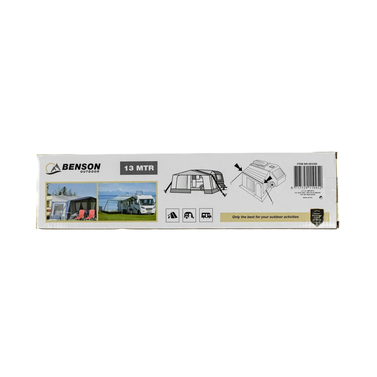 Benson Outdoor Stormbandset 13 mtr