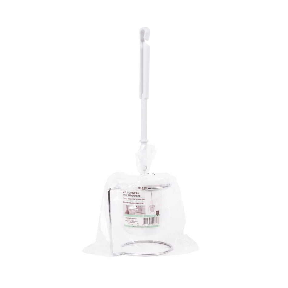 Benson Wc borstel + houder wit