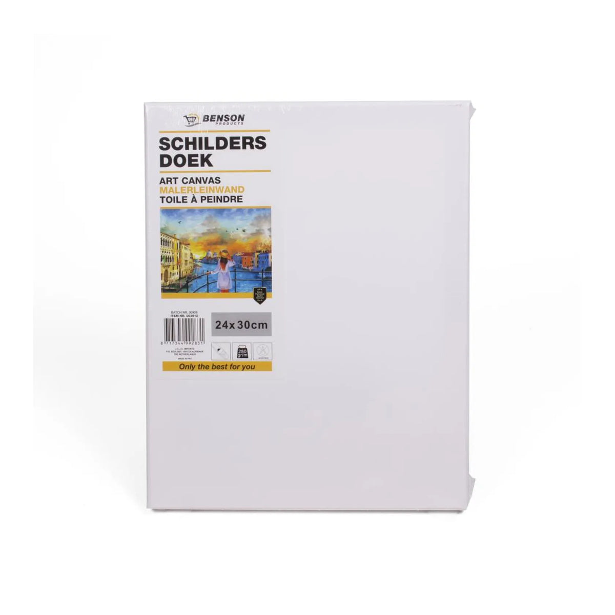 Benson Schilders doek 24 x 30 cm