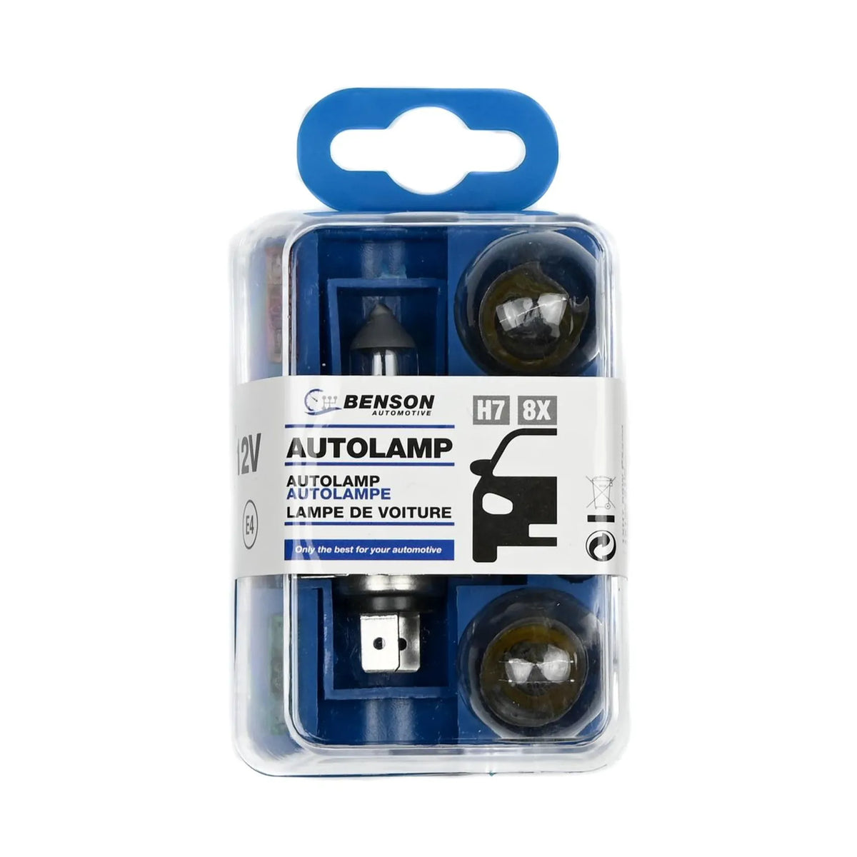 Benson Automotive Autolamp h7 12 V/8-delig set E4