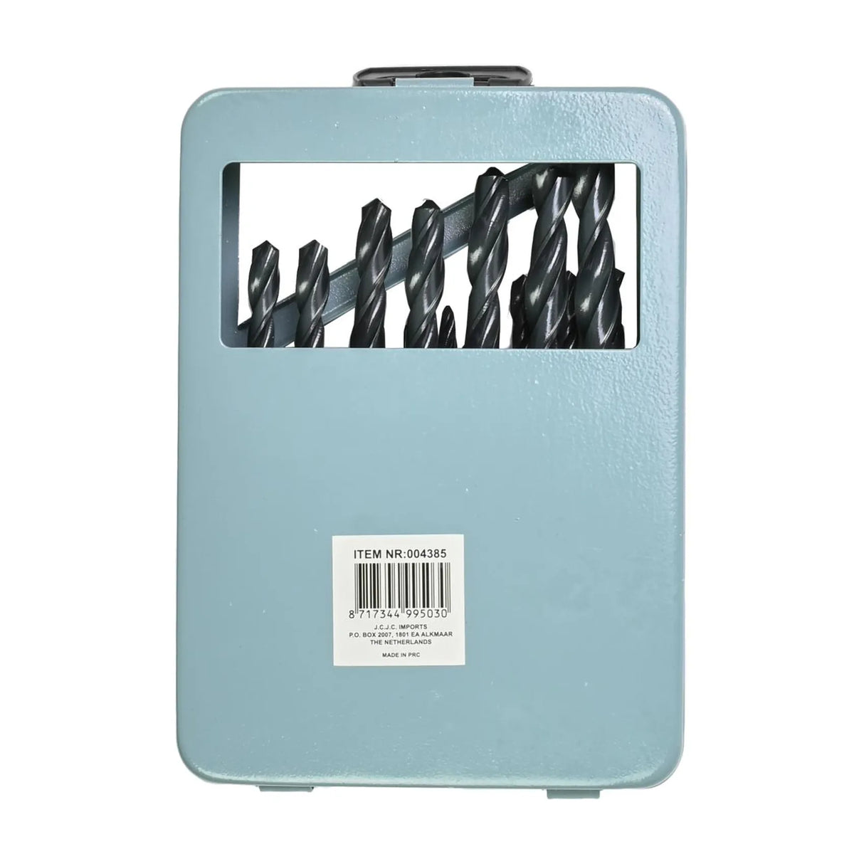 Benson Tools Boorset 19 dlg HSS stalen cassette