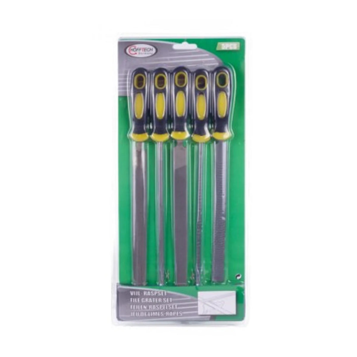 Benson Tools Vijl- raspset 5 dlg profi