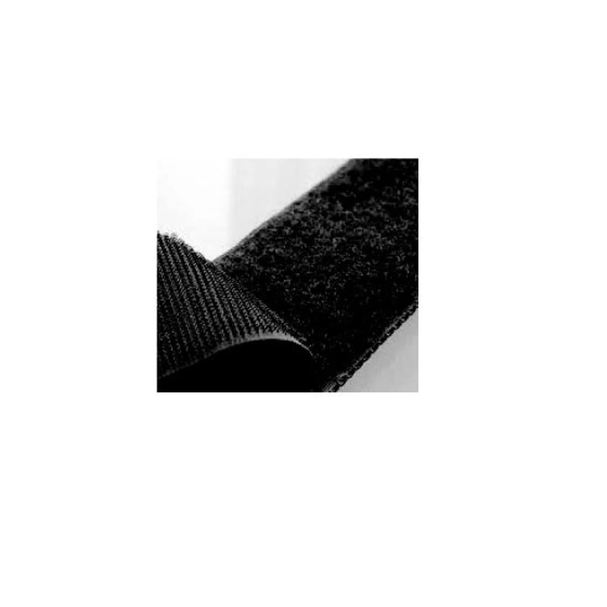 Benson Tools Klittenband zelfklevend zwart 1 m