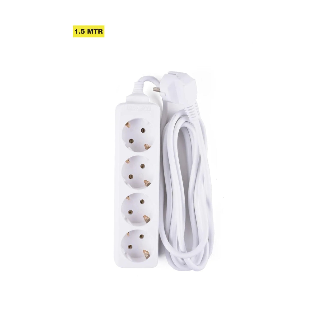 Benson Electric Stekkerdoos 4-voudig + RA + 1.5 mtr