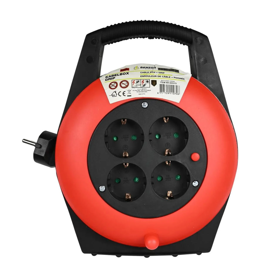 Benson Electric Kabelbox 5 mtr + grip