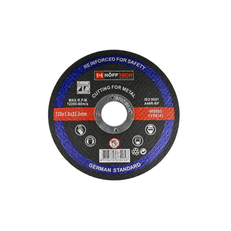 Benson Tools Doorslijpschijf metaal ø125 x 1.0 x 22.2 mm
