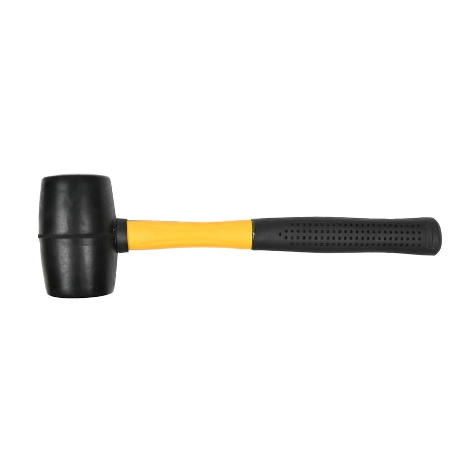 Benson Tools Rubberhamer ø50 mm 700 g rond fiber steel