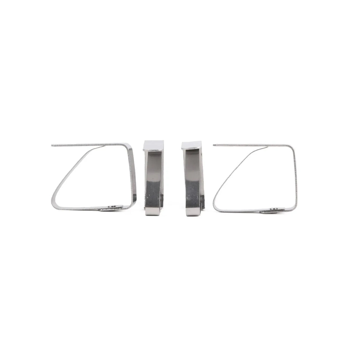 Benson Products Tafelkleedklem 4 dlg RVS