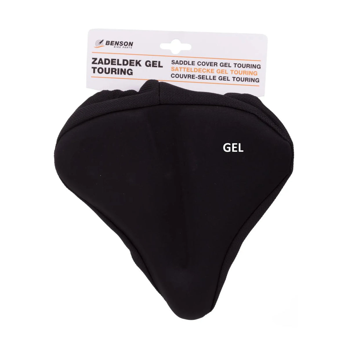 Benson Bike Parts Zadeldek gel extra met gleuf