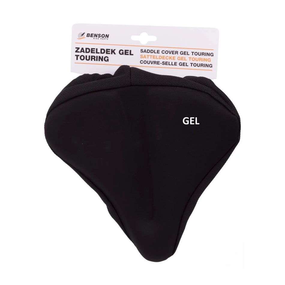 Benson Bike Parts Zadeldek gel extra met gleuf