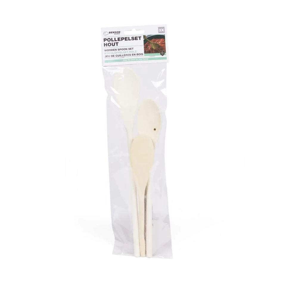 Benson Pollepelset 3 dlg hout