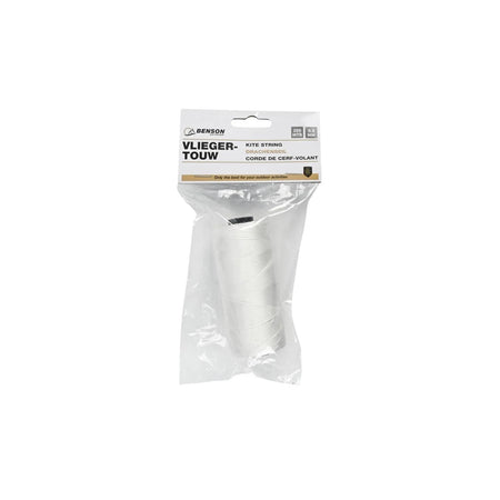 Benson Outdoor Touw vliegertouw 0.5 mm x 200 mtr wit